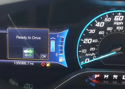 2013 Ford C-Max Hybrid Se из США, поврежденный, VIN 1FADP5AU0DL502495